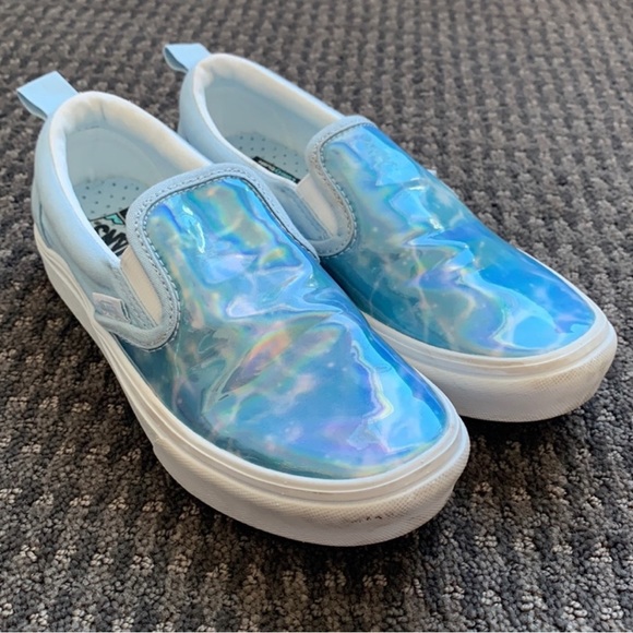 Vans Other - Vans ComfyCush Slip-On Autism Awareness Collection Iridescent